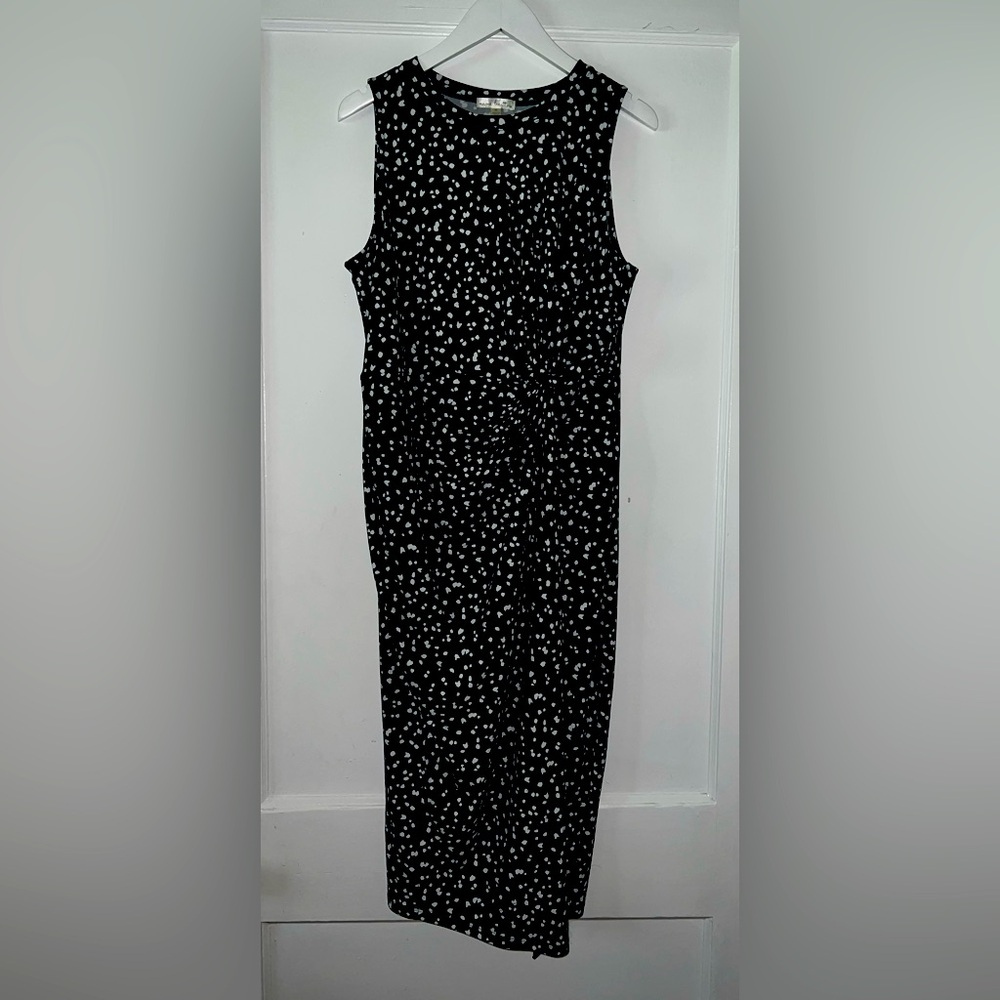 Worn once! Green faux wrap dress